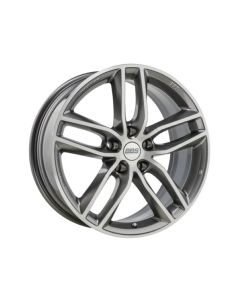 BBS SX Wheel 18x8 5x120 45mm Platinum with Diamond-Cut Face- BBS -SX0106PPK