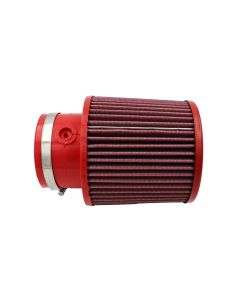 BMC Twin Air Universal Conical Filter w/ Metal Top - 90mm ID / 130mm H- BMC-FBTW90-130WH