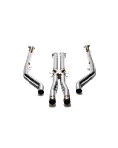 ARMYTRIX Front Pipe with 200 CPSI Catalytic Converters with X-Pipe BMW E90 | E92 M3 2008-2013- ARMY-BME9M-CD