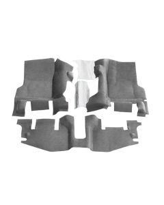 BedRug JEEP BEDTRED 97-06 TJ/LJ FRONT 3PC FLR KIT (W CNTR CNSL) - HT SHLDS Jeep Wrangler 1997-2006- BEDR-BTTJ97F