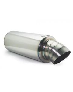 Blox Racing 2.5 Universal Street Muffler w/ Turndown Tip- BLOX-BXEX-00107