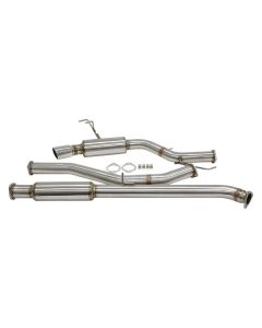 Blox Racing Cat-Back Exhaust System T304 Stainless Steal Honda Civic 1.5T Sedan | Hatchback 2016+- B