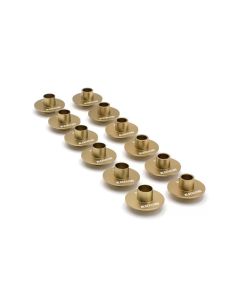 Blox Racing 12pc Gold Front and Rear Subframe Hard Collar Kit Honda S2000 2000-2009- BLOX-BXSS-20604