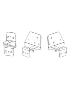 Go Rhino Brackets for Dominator Cab-Length SideSteps- GO R-D64205TK