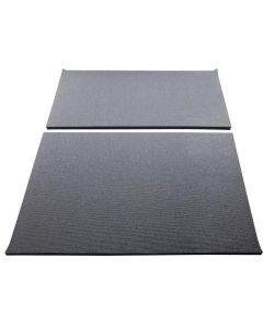 Design Engineering DEI Jeep Wrangler Sound Deadening Headliner 1997-2006 Tj - 2 Piece Black- DEI-50143