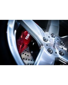 TOM'S Racing - TOM'S x BREMBO Brake Kit - Toyota GR Corolla (2023+) ** Special Order ** - TMS-43051-TPA16