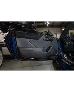 TOM'S Racing - Door Kick Panel Protector - 2022+ Toyota GR86 / Subaru BRZ - TMS-08471-TZN80