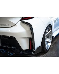 TOM'S Racing - Carbon Fiber Rear Bumper Garnish - Toyota GR Corolla [2023+] - TMS-52158-TEA14