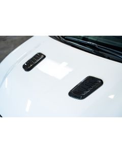 TOM'S Racing - Carbon Fiber Hood Vent Cover (Carbon) - Toyota GR Corolla [2023+] - TMS-53456-TEA14