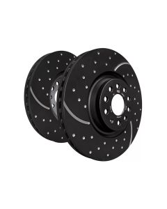 EBC Brakes Front Pair GD Series Sport Disc Rotors Kia Stinger 3.3TT 2017+- EBC-GD7795