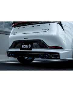 TOM'S Racing - Quad Exhaust System (With TOM'S Racing Diffuser) - Toyota Prius (60) 2023+ - TMS-17400-TZW60