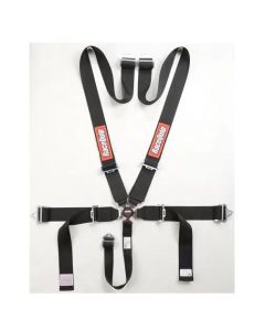 RaceQuip 5-Point Camlock Harness Set - Black