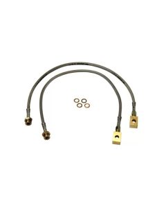 Skyjacker Stainless Steel Brake Line Front 7200 GVWR Or Less Lift Height 3-4 Inch Pair Chevrolet Bla
