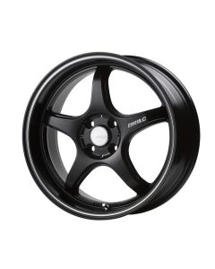 5Zigen FN01R-C STV Wheel 14x5 +45 5x100 Matte Black Machined Lip - 145-5100-45-MBML