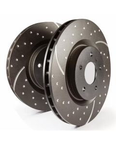 EBC Brakes GD Rotors REAR Disc Brake Rotor FMSI D973 Mazda Mazda 3 Rear 2004-2013- EBC-GD1315
