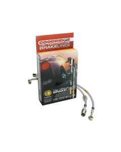 Goodridge 98-02 Toyota Land Cruiser w/o VSC 4in Extended Line SS Brake Line Kit- 4-21126