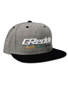 GReddy Team GReddy Racing Snapback Hat - Heather/Blk- GRED-18015961
