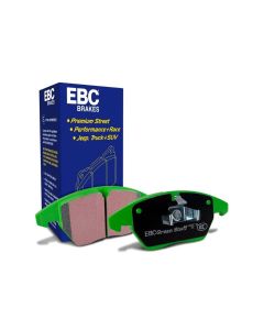 EBC Brakes Greenstuff Street sport Front Disc Brake Pad Set FMSI D915 Front- EBC-DP21574