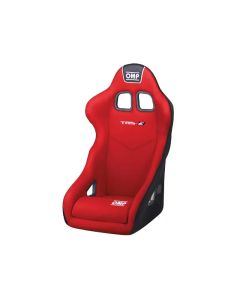 OMP Racing TRS-E Seat Red - Premium Motorsport Comfort