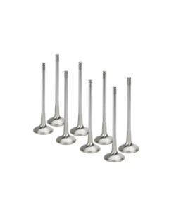 Supertech Set of 8 30x5.96x108.65mm 6mm Tapered Stem Chrome Inconel Exhaust Valve Honda K20- SUPE-HE