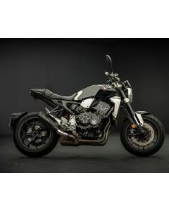 ARMYTRIX Carbon Fiber Slip-On Exhaust System Honda CB1000R 2018-2023- ARMY-HOB10-LSC