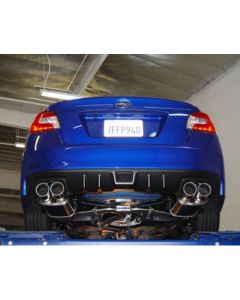 INVIDIA Q300 Cat-Back Exhaust for SUBARU WRX / STI 2015-2017 Rolled Stainless Tip