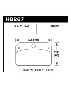Hawk Performance DR-97- HAWK-HB267J.480