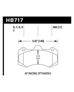 Hawk Performance HPS 5.0- HAWK-HB717B.660