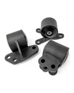 Innovative Mounts B/D Series Black Steel Mounts 75A Bushings 3 Bolt Honda Civic 1992-1995- INNO-1015