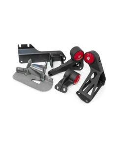 Innovative Mounts K-Series Black Steel Mounts 75A Bushings Honda Civic 1988-1991- INNO-99150-75A