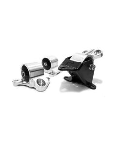 Innovative Mounts B/D Series Silver Aluminum Mounts 60A Bushings 2 Bolt Honda Civic 1996-2000- INNO-B10050-60A