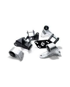 Innovative Mounts K-Series Silver Aluminum Mounts 75A Bushings Honda Civic 1996-2000- INNO-B90051-75