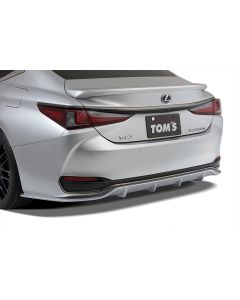 TOM'S Racing - Rear Bumper Diffuser, 2019-2025 Lexus ES300h Hybrid Only - Silver (1J4)- *Special Order* - TMS-52159-TAH10-S