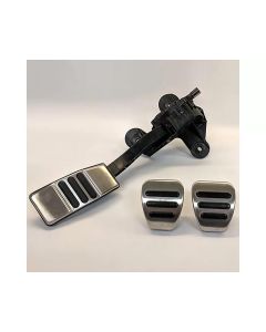 Ford Racing Aluminum and Urethane Upgrade to Premium Package Pedals Ford Mustang 2011-2017- FORD-M-2301-BM