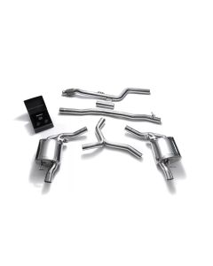 ARMYTRIX Stainless Steel Valvetronic Exhaust System Mercedes-Benz E200 | E250 | E300 W213 Saloon/Estate 2016-2018- ARMY-MB132-C
