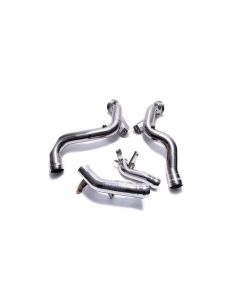 ARMYTRIX Race Downpipe with Cat Simulator | Secondary Downpipe Mercedes-Benz E63 | E63 S AMG W213 OPF Model 2016+- ARMY-MB136-6DD