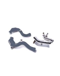 ARMYTRIX Ceramic Coated Sport Cat Pipe with 200 CPSI Catalytic Converter  | Secondary Downpipe Mercedes-Benz E63 | E63 S AMG W213 OPF Models 2016+- ARMY-MB136-6CDC