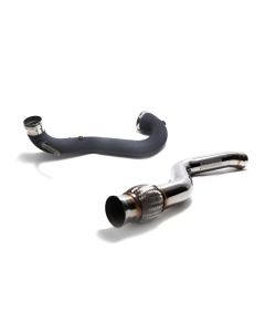 ARMYTRIX Ceramic Coated High-Flow Performance Race Downpipe | Link Pipe Mercedes-Benz A-Class | CLA-Class | GLA-Class AMG 2013-2019- ARMY-MBA45-DDC
