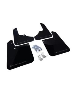 Rally Armor UR Rally Mud Flap Set Black w/Grey Logo Subaru Impreza 93-01- RALL-MF2-UR-BLK/GRY