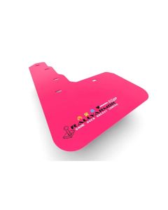 Rally Armor Pink Mudflap BCE Logo Subaru XV Crosstrek 2018-2023- RALL-MF46-BCE22-PK/BLK