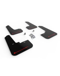 Rally Armor Black UR Mud Flap w/ Red Logo Subaru Legacy 2020-2022- RALL-MF64-UR-BLK/RD
