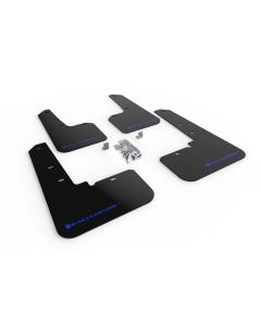 Rally Armor Black UR Mud Flap w/ Blue Logo Subaru Outback 2020-2022- RALL-MF66-UR-BLK/BL