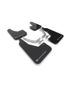 Rally Armor Black Mudflap with Light Blue Logo Hyundai Ioniq 5 2022- RALL-MF87-UR-BLK-PBL