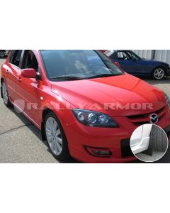 Mazda 3 04-09 Rally Armor Black Mud Flap Set