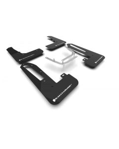 Rally Armor Black Mud Flap/White Logo Honda Civic 2024- RALL-MF97-UR-BLK-WH