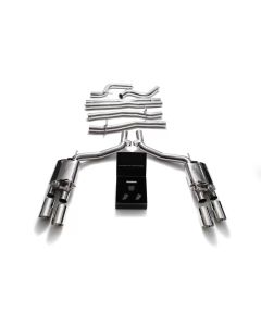 ARMYTRIX Valvetronic Exhaust System Maserati Ghibli M157 2014-2021- ARMY-MG572-QS38C