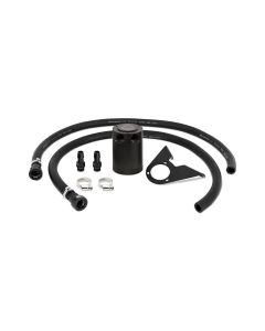 Mishimoto Black Baffled Oil Catch Can Kit PCV Slide Ford Bronco 2.3L 2021+- MISH-MMBCC-BR23-21P