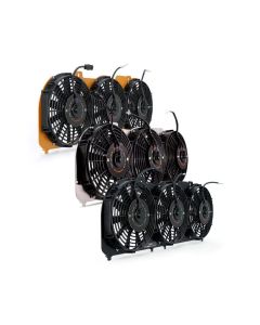 Mishimoto Performance Aluminum Fan Shroud w/ Controller Jeep Grand Cherokee XJ 1989-2001- MISH-MMFS-XJ-89K