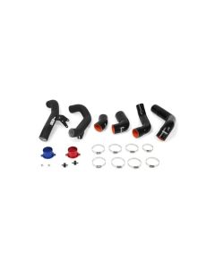 Mishimoto Wrinkle Black Intercooler Pipe Kit Honda Civic 2016+- MISH-MMICP-CIV-16KWBK