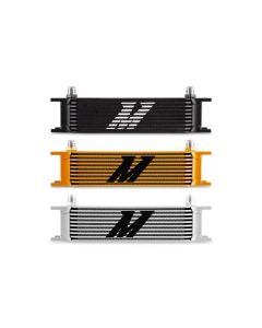 Mishimoto 10-Row -8 AN Silver Universal Oil Cooler- MISH-MMOC-10-8SL